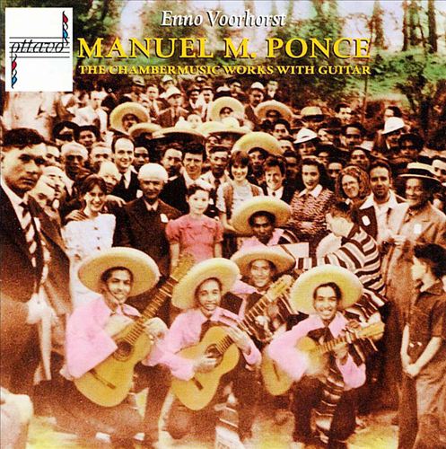 Ponce: Chamber music with guitar cover art