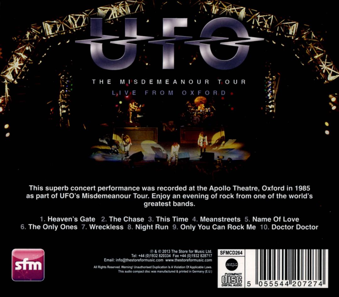 Midemeanour Tour: Live from Oxford cover art