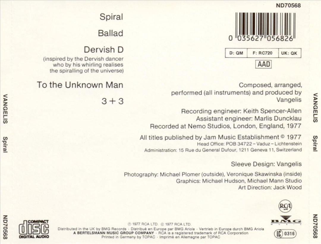 Spiral cover art