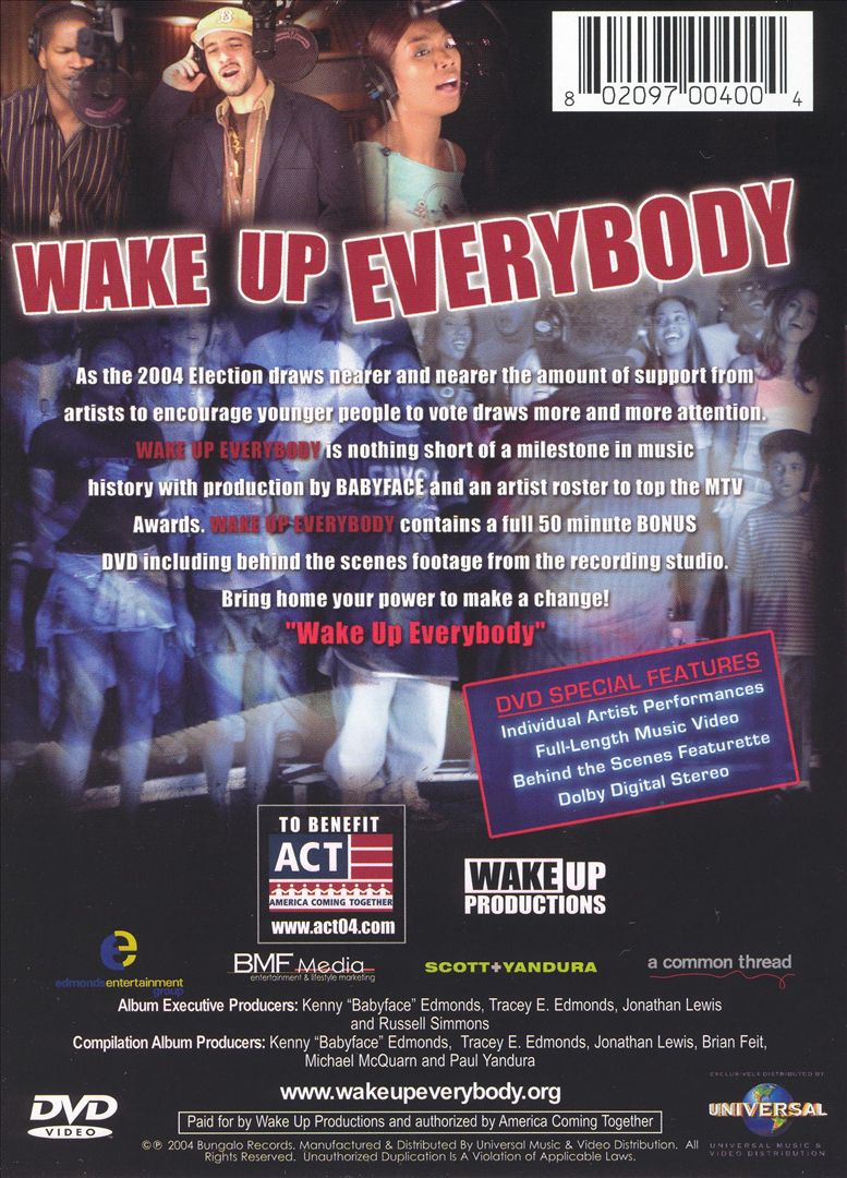 Wake Up Everybody [CD & DVD] cover art