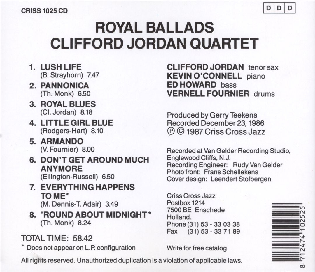 Royal Ballads cover art