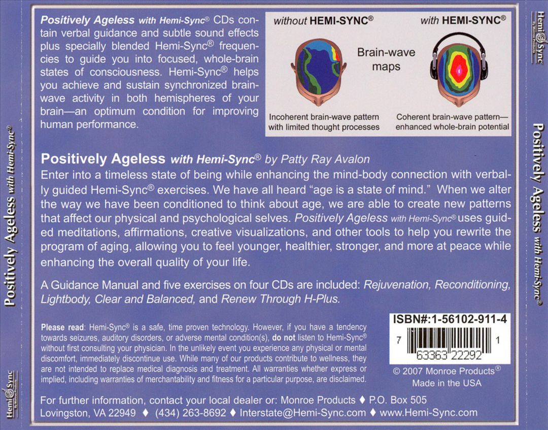Positively Ageless With Hemi-Sync cover art