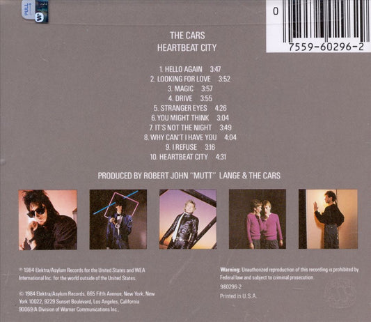 Heartbeat City cover art
