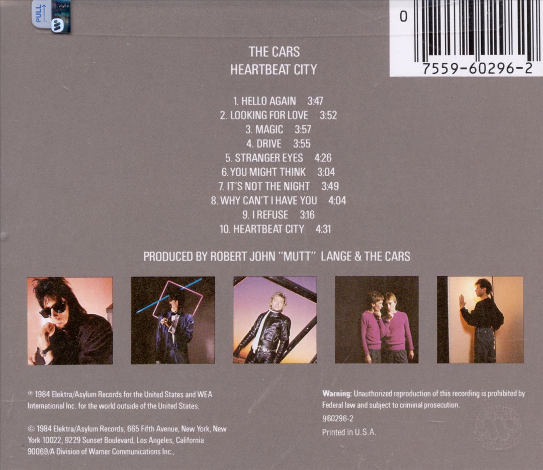 Heartbeat City cover art