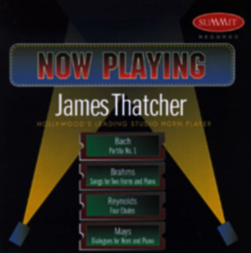 Now Playing - James Thatcher, Horn cover art