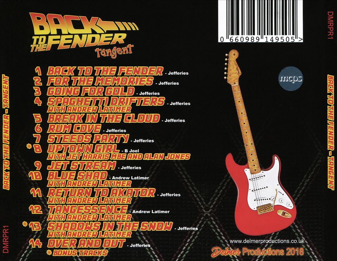 Back to the Fender cover art