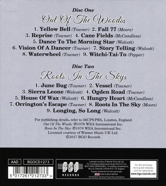 Out of the Woods/Roots in the Sky cover art