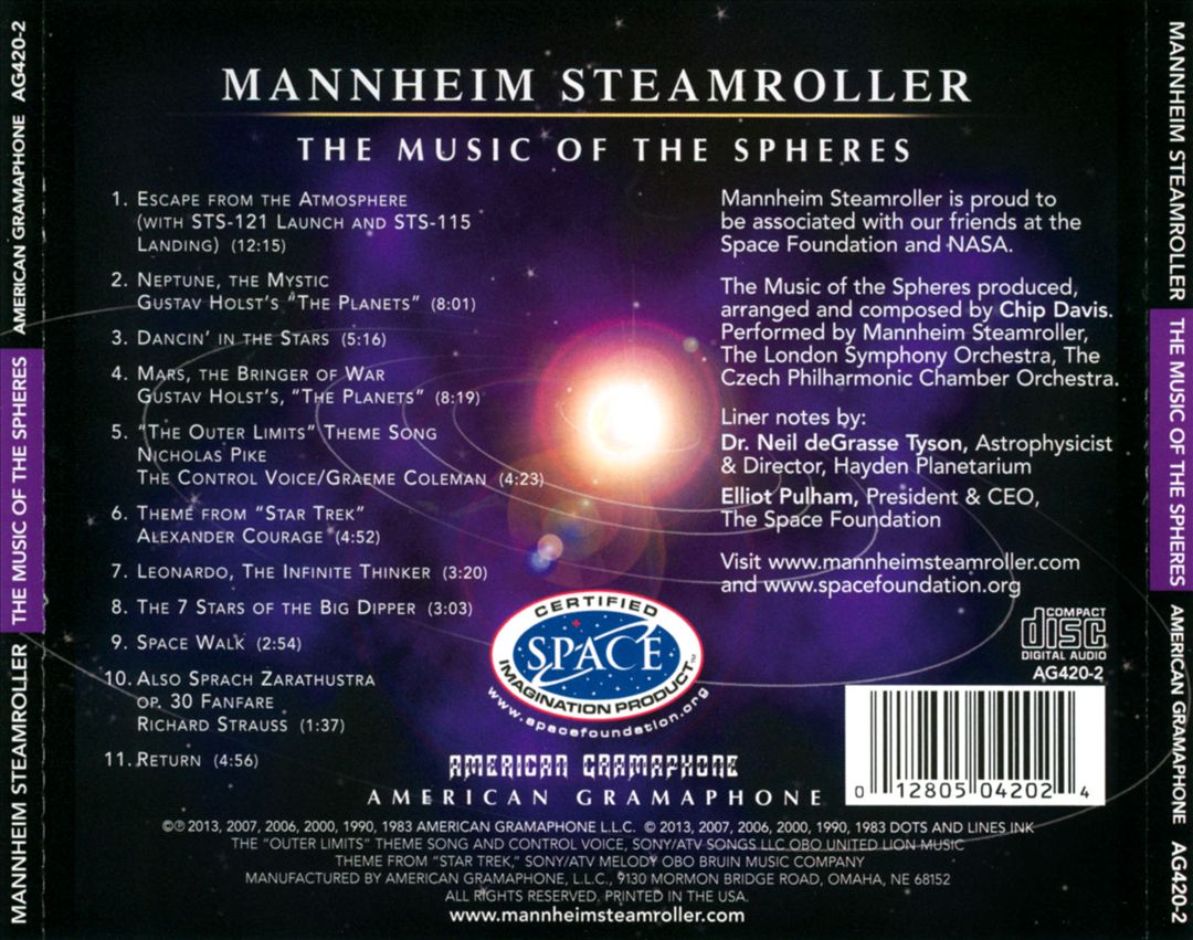Music of the Spheres cover art