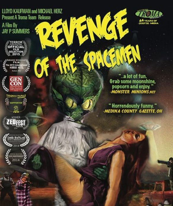 Revenge of the Spacemen [Blu-ray] cover art