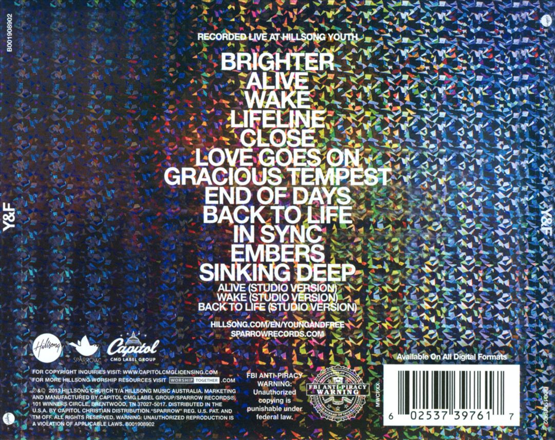 We Are Young & Free [Live] cover art