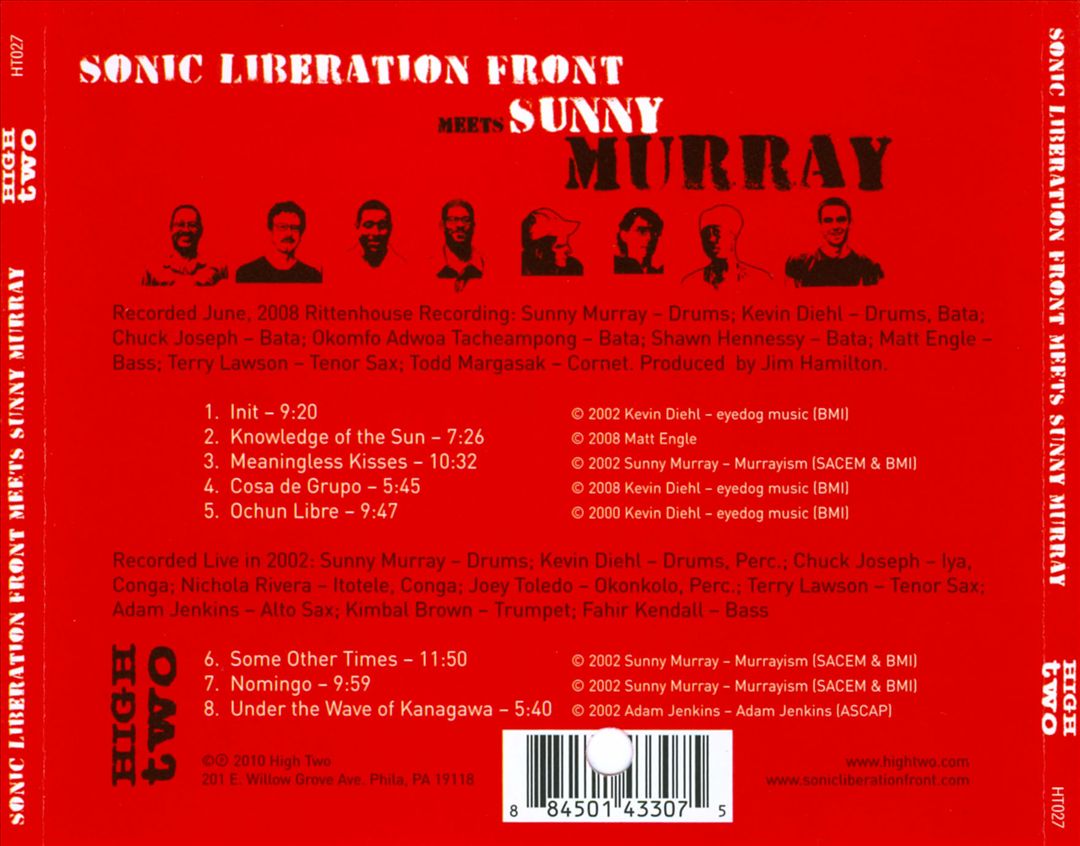 Sonic Liberation Front Meets Sunny Murray cover art