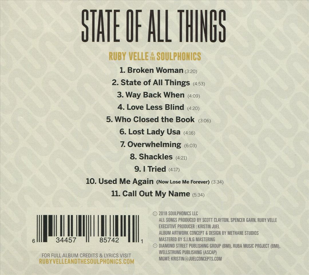 State of All Things cover art