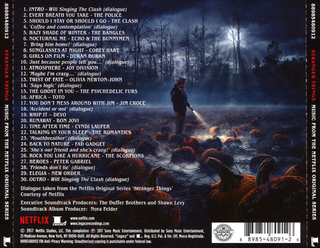 Stranger Things [Original TV Soundtrack] cover art