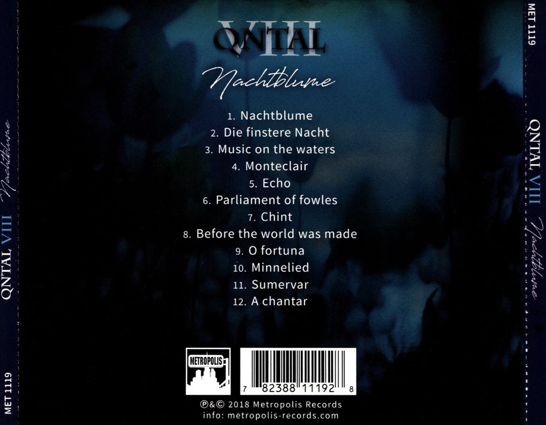 VIII: Nachtblume cover art