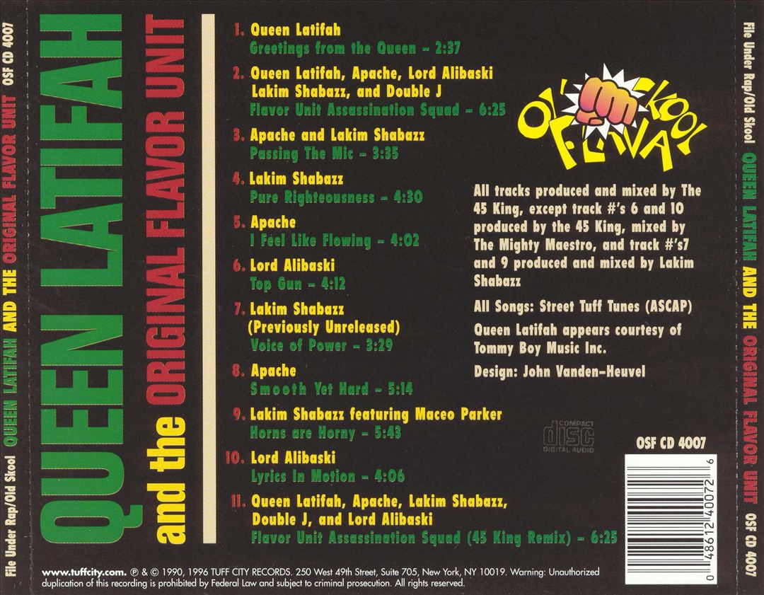Queen Latifah and the Original Flavor Unit cover art