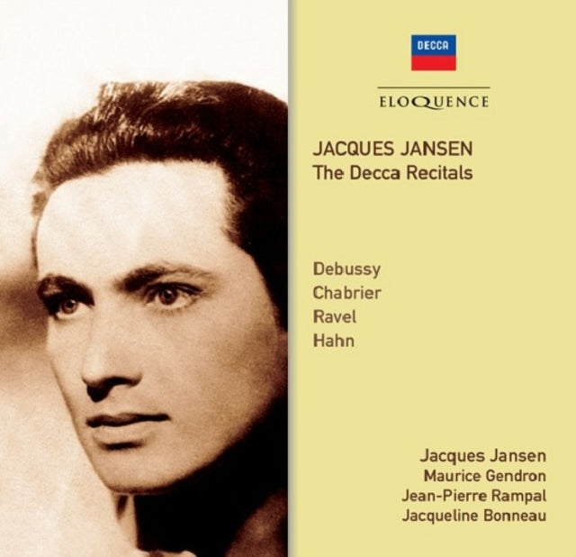 Jacques Jansen: The Decca Recitals cover art
