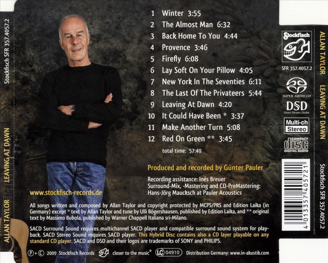 Leaving at Dawn cover art