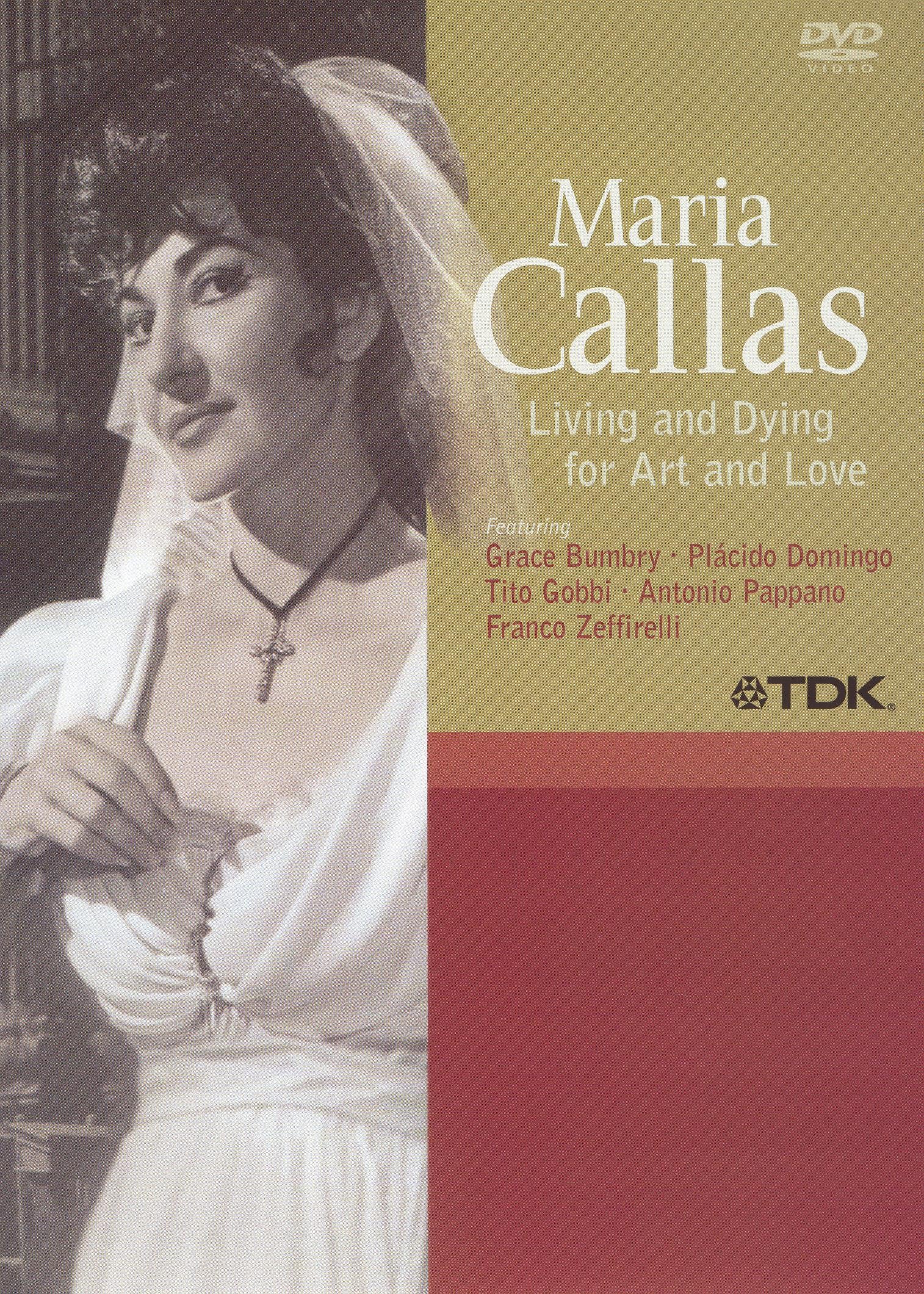 Maria Callas: Living and Dying for Art and Love cover art