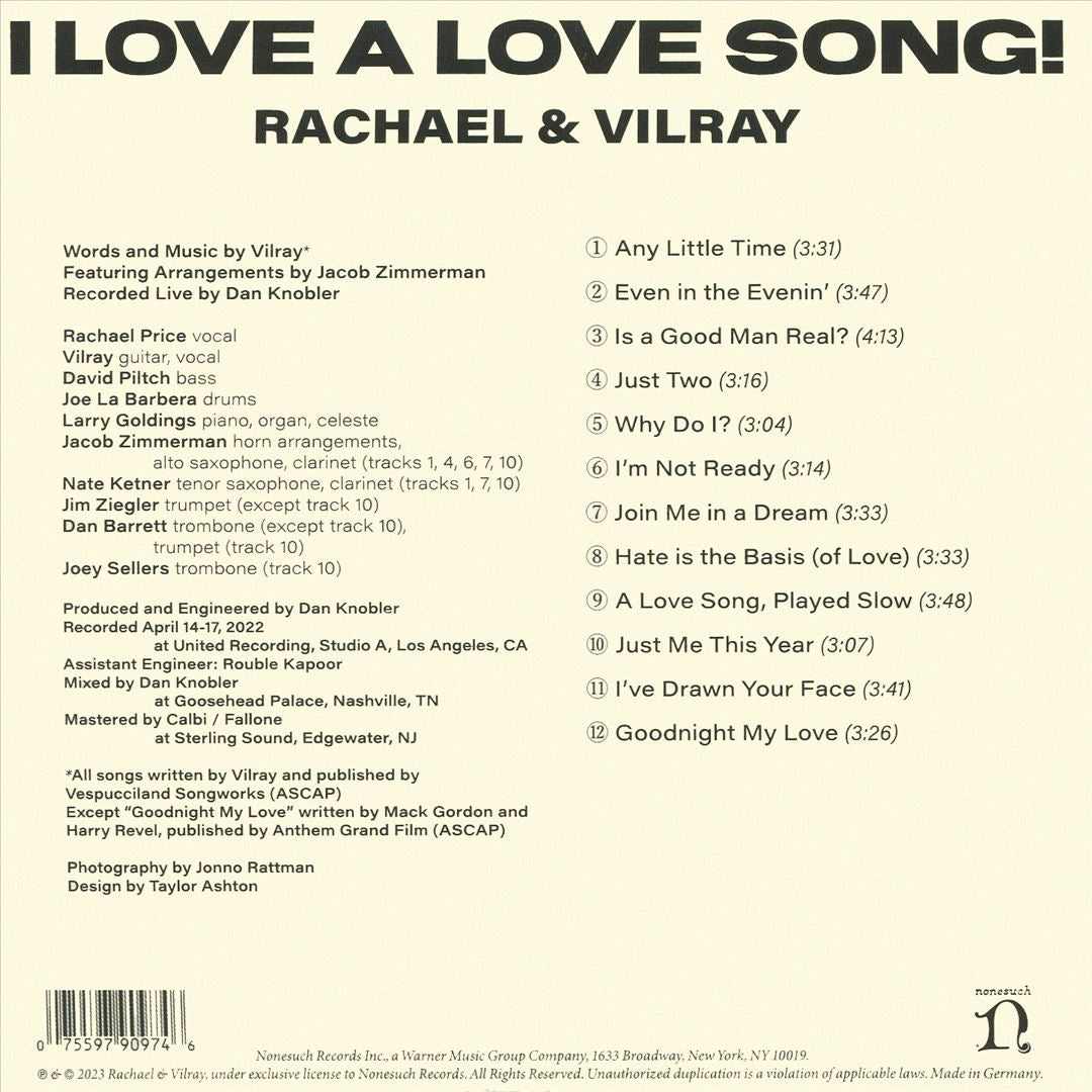 I Love a Love Song! cover art
