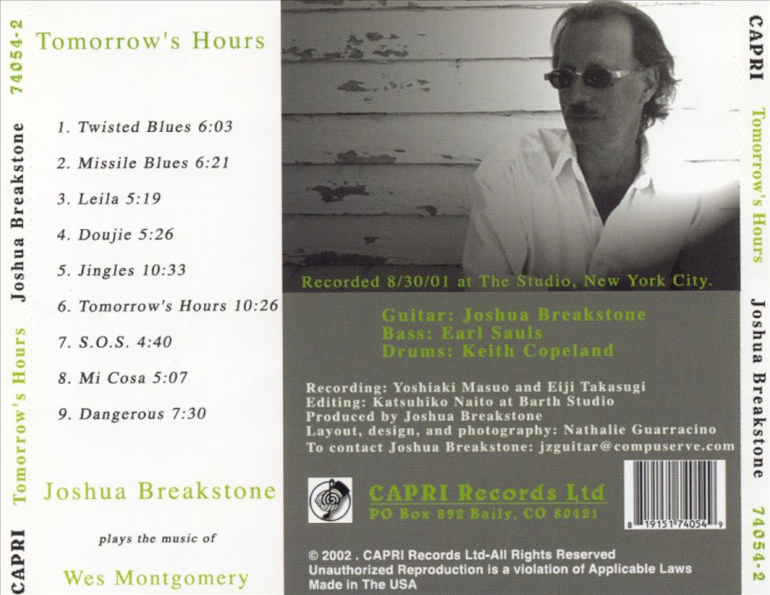 Tomorrow's Hours cover art