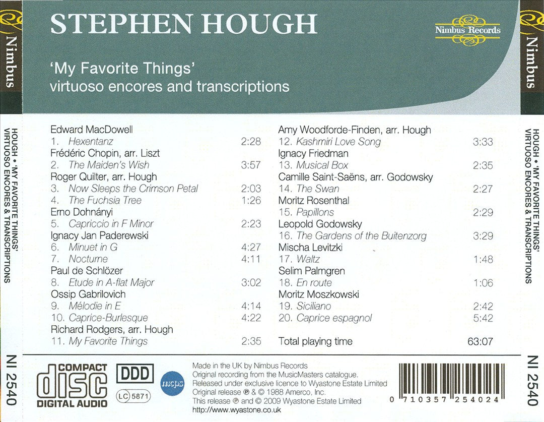 My Favorite Things cover art