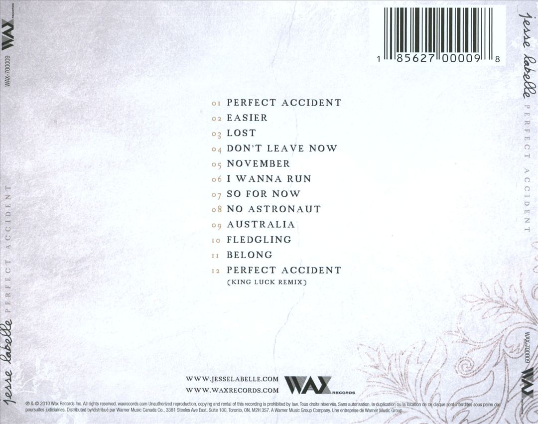 Perfect Accident cover art