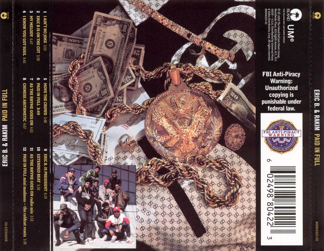 Paid in Full [Bonus Tracks] cover art