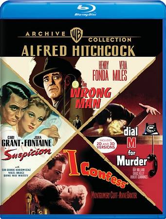 Alfred Hitchcock 4-Film Collection cover art