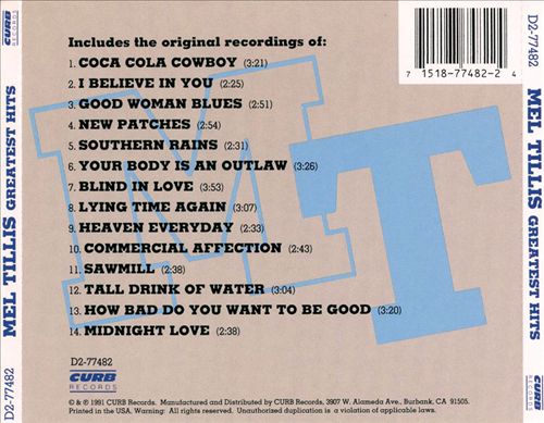 Greatest Hits [Curb] cover art