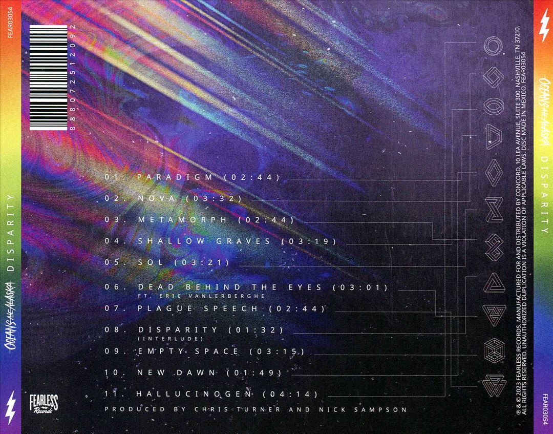 Disparity cover art