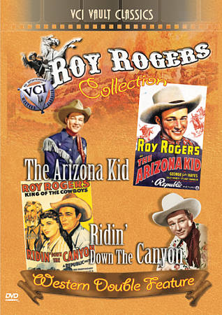 Roy Rogers Western Double Feature, Vol. 2: Arizona Kid/Ridin Down the Canyon cover art