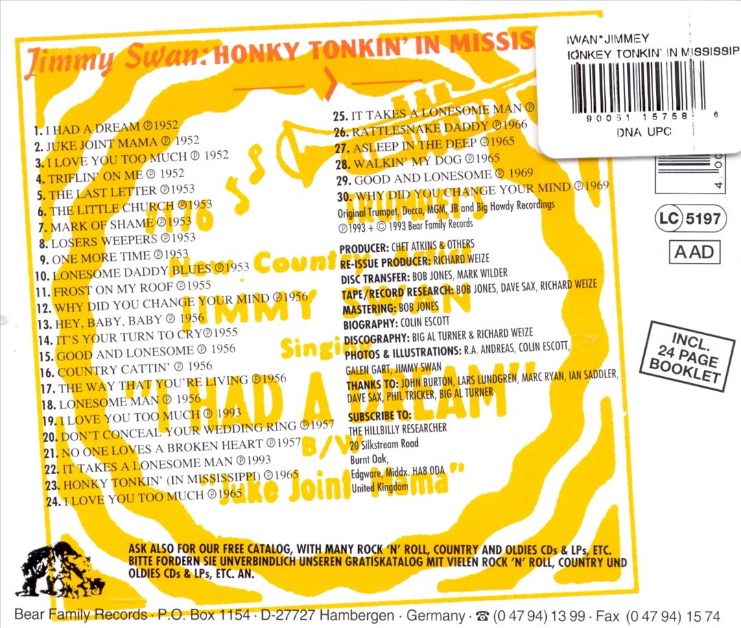 Honky Tonkin' in Mississippi cover art