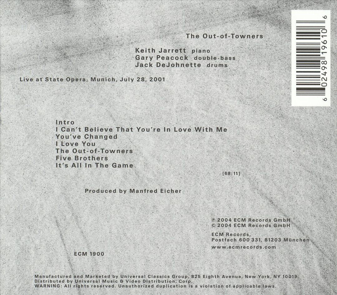 Out-of-Towners cover art