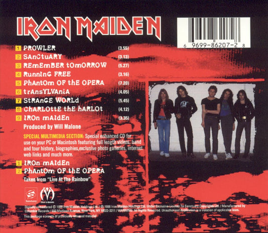 Iron Maiden cover art