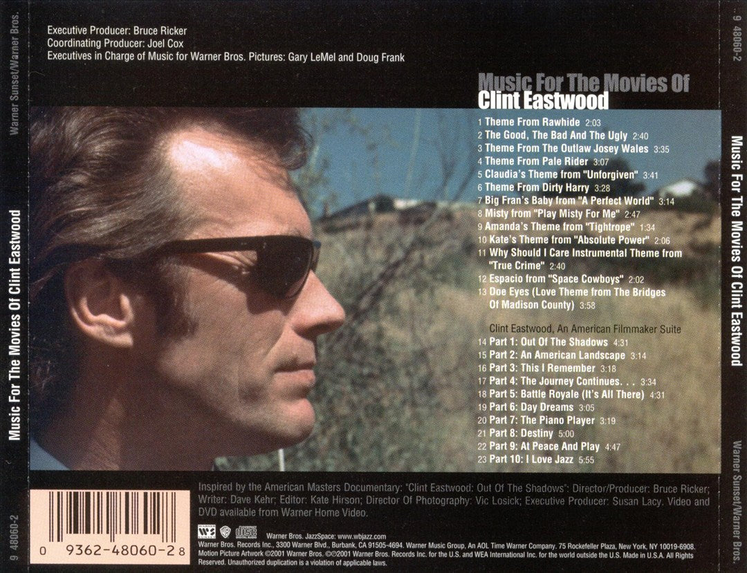 Music for the Movies of Clint Eastwood cover art