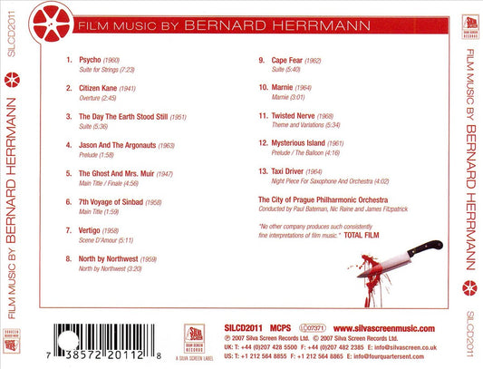 Film Music by Bernard Herrmann cover art