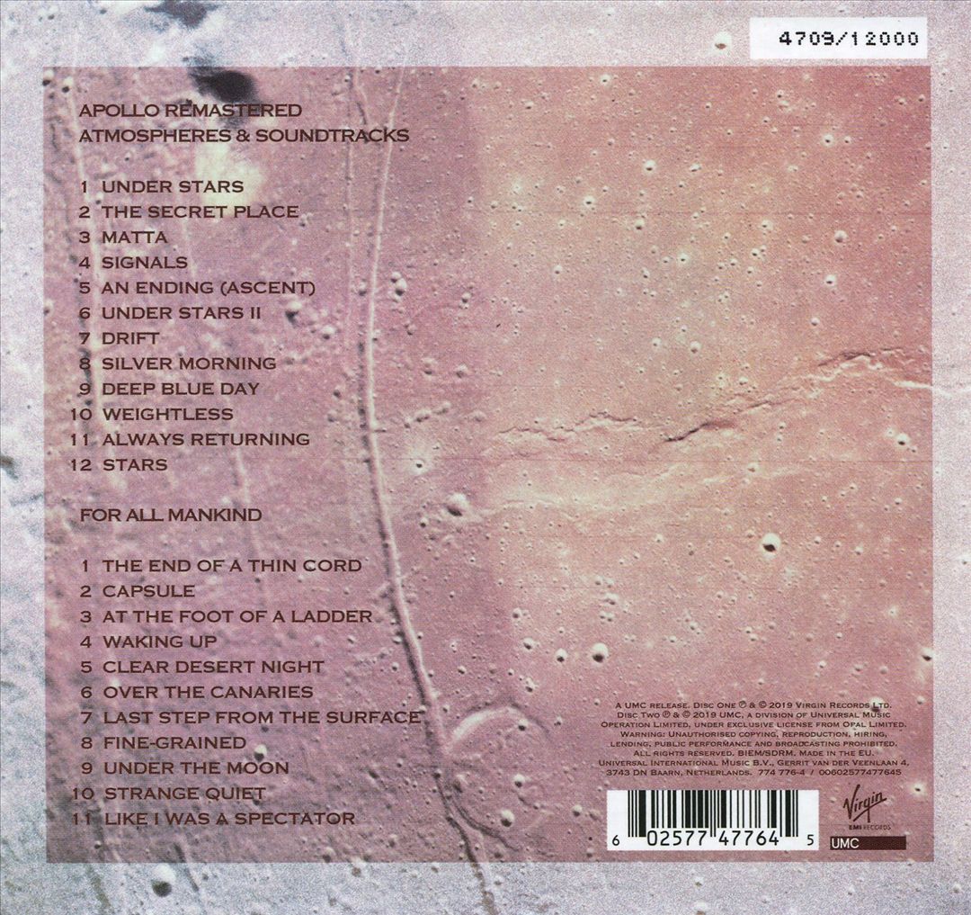 Apollo: Atmospheres & Soundtracks [Extended Edition] cover art