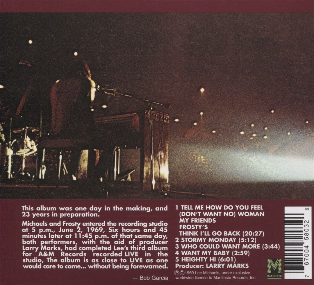 Lee Michaels cover art