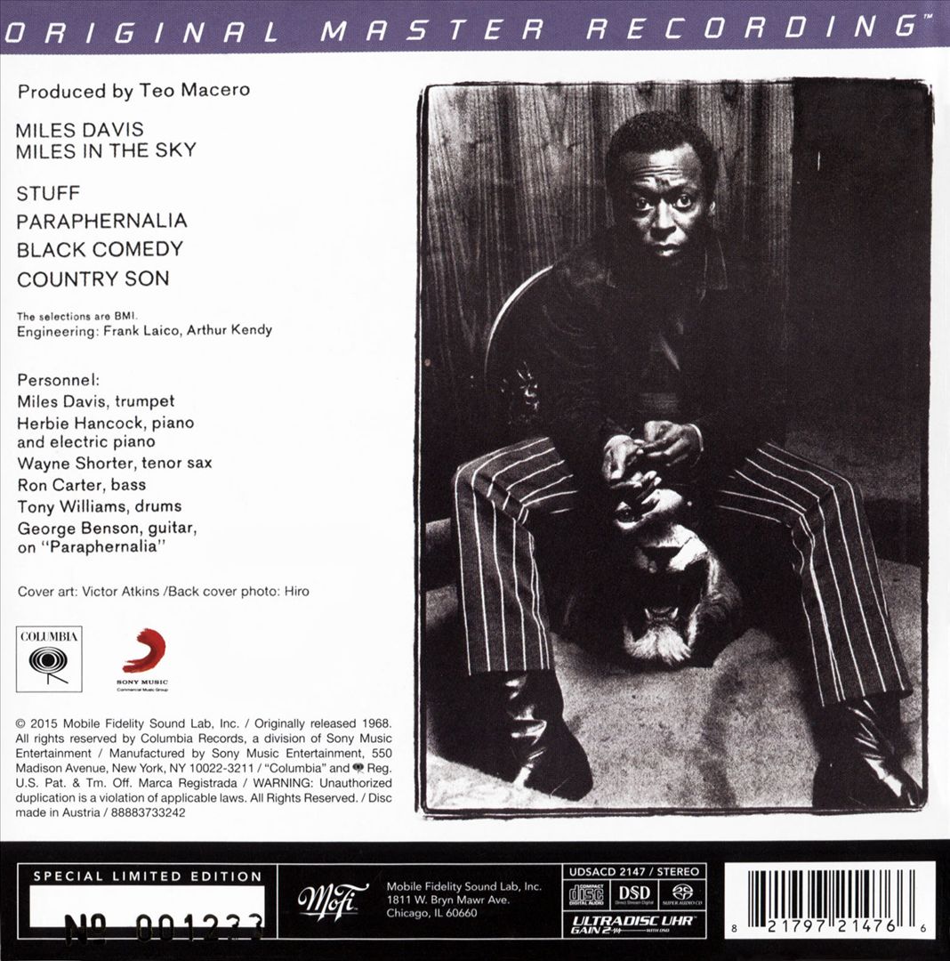 Miles in the Sky cover art
