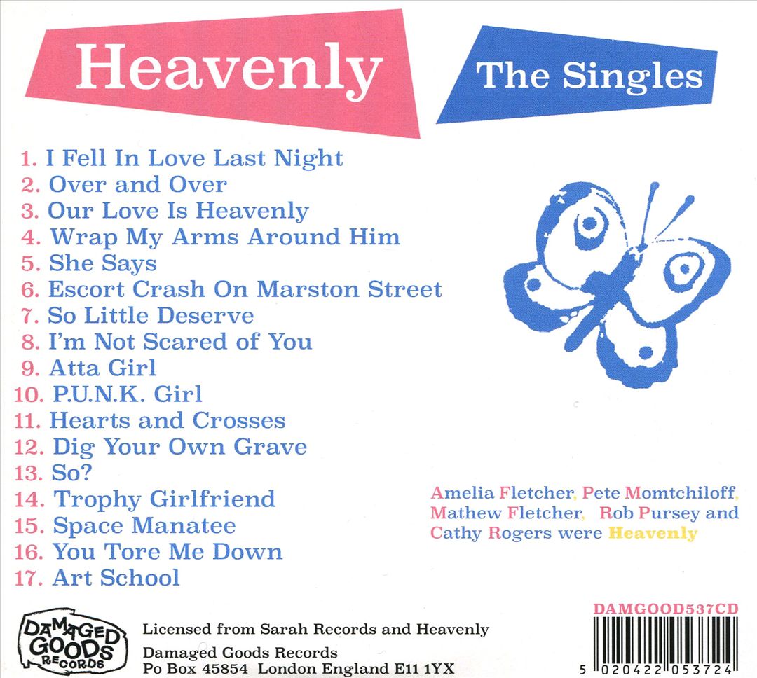A Bout de Heavenly [The Singles] cover art