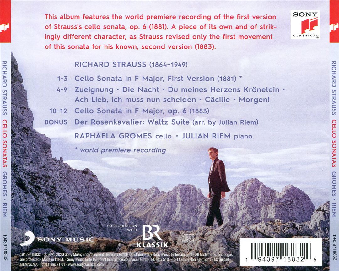 Richard Strauss: Cello Sonatas cover art