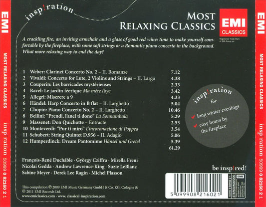 Most Relaxing Classics cover art