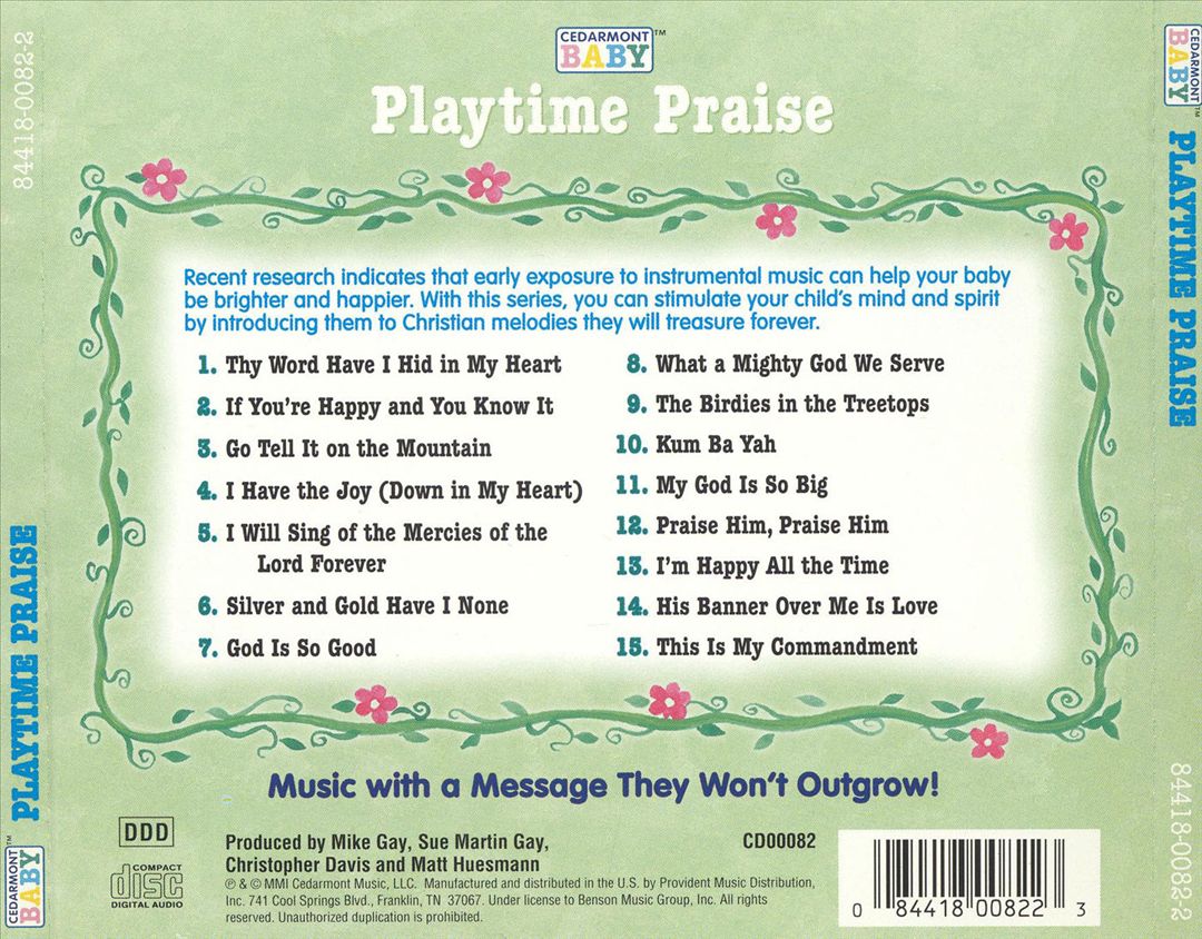 Playtime Praise cover art