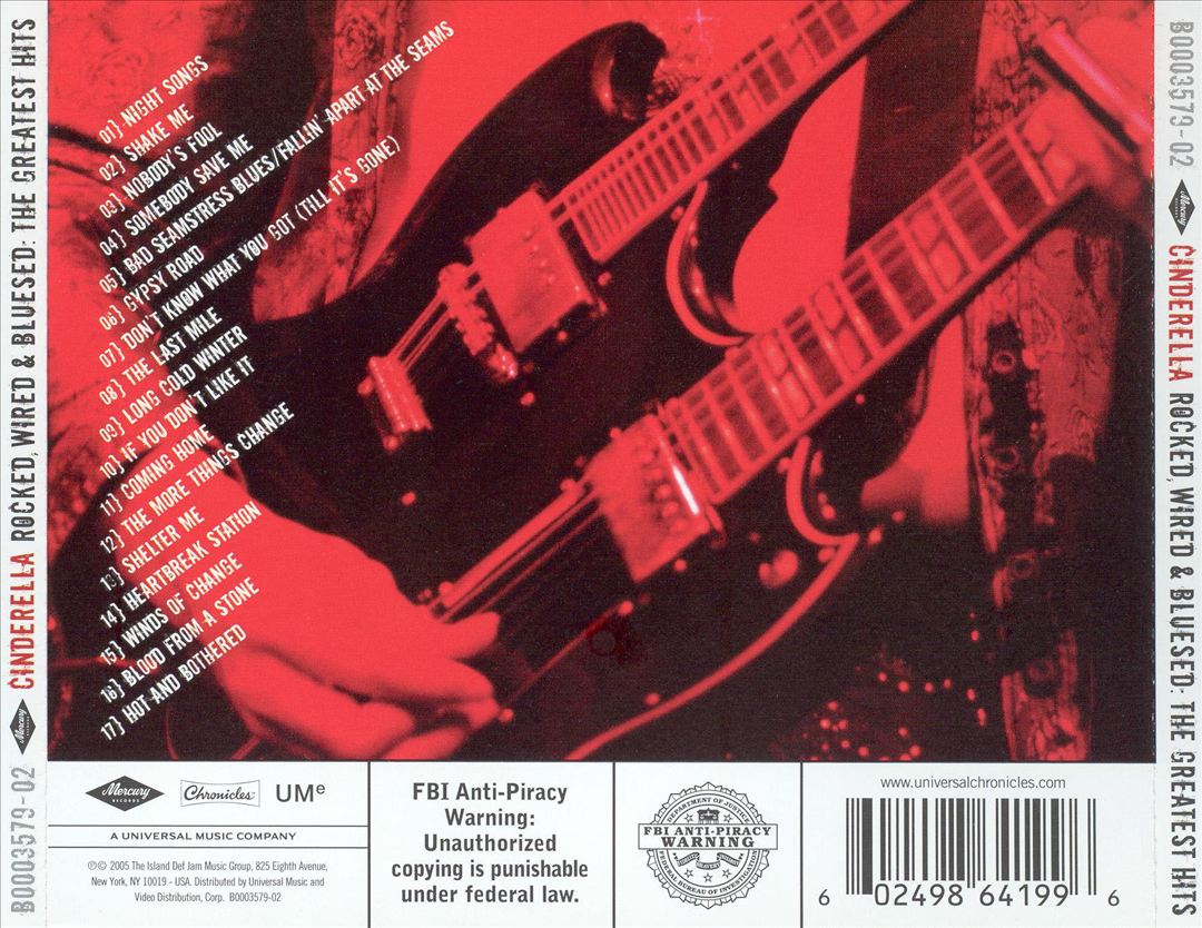 Rocked, Wired & Bluesed: The Greatest Hits cover art