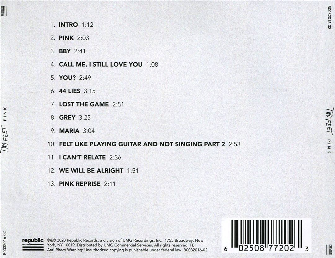 Pink cover art