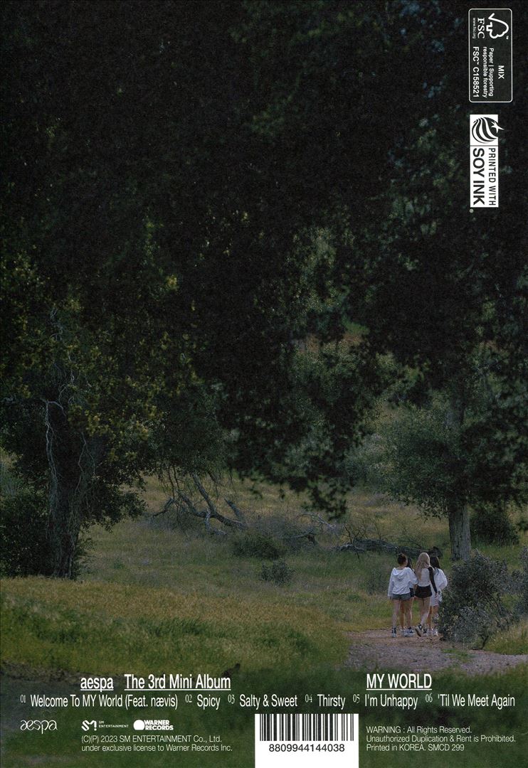 MY WORLD - The 3rd Mini Album cover art
