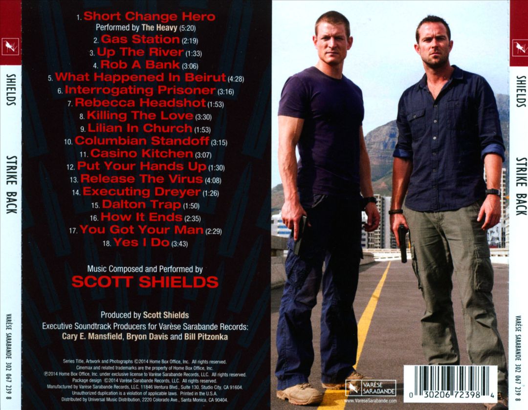 Strike Back [Music from the Cinemax Series] cover art