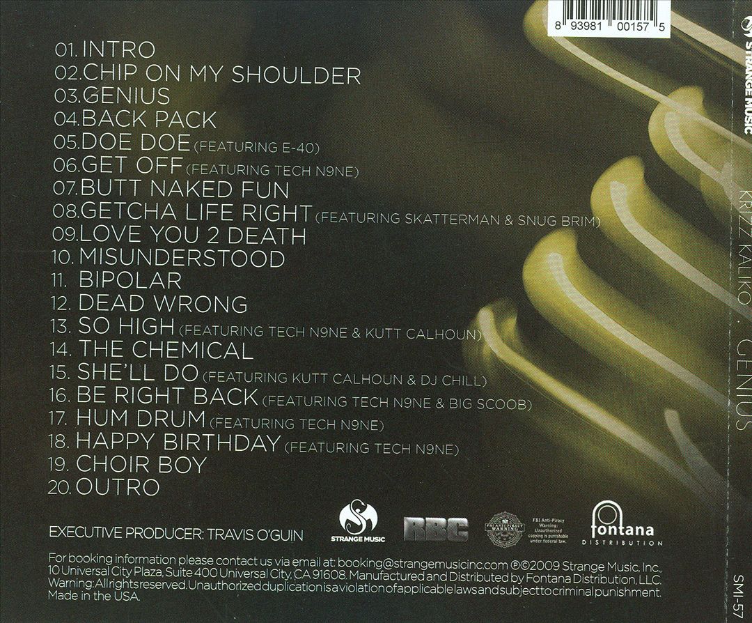 Genius cover art