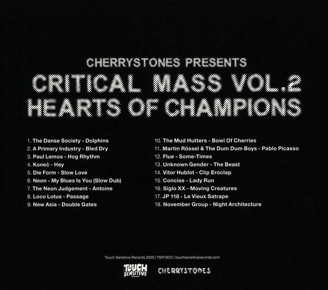 Cherrystones Presents Critical Mass Vol. 2: 'Hearts of Champions' cover art