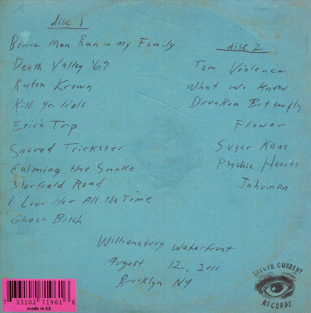 Live in Brooklyn 2011 cover art